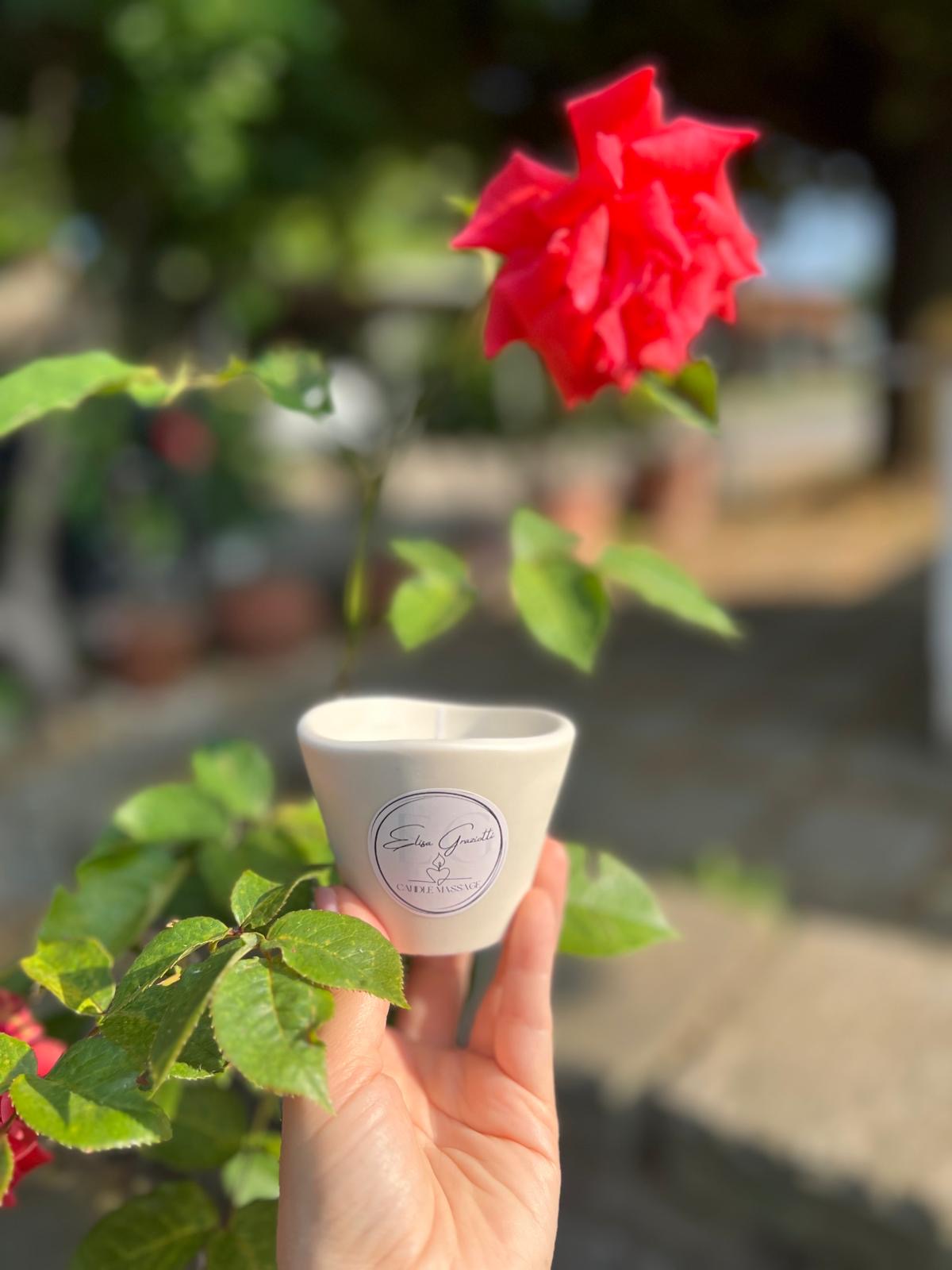 Candle massage ROSE